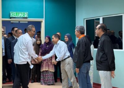 Site Visit YB Minister of Health to Ampang Hospital Datacenter